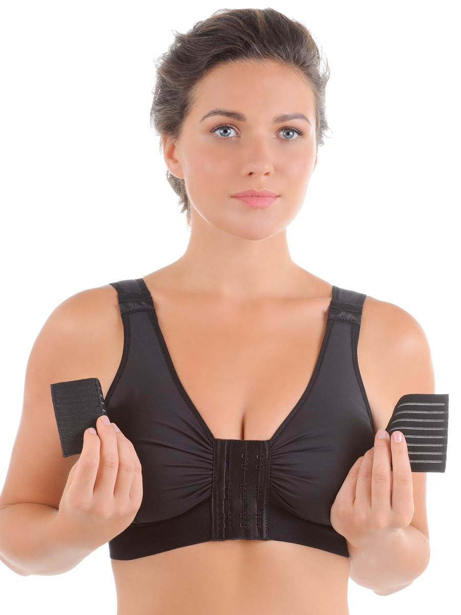 Бюстгальтер послеоперационный компрессионный 1866 черный