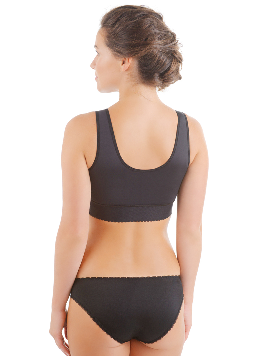 Бюстгальтер послеоперационный компрессионный 0166/1 1/черный